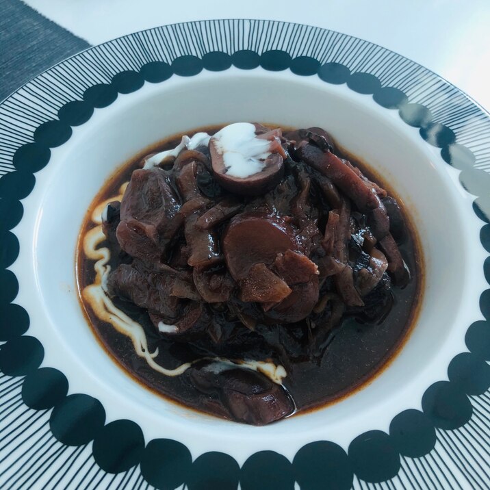 おうちレストラン⭐牛ほほ肉の赤ワイン煮込み!